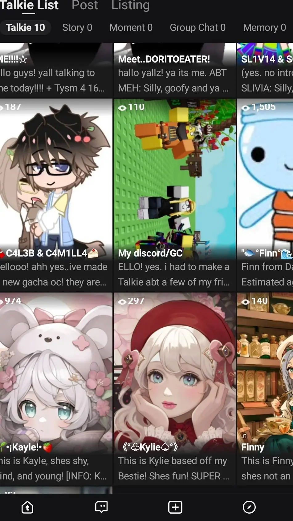 ai character: FINN HAS TOOK 1ST background