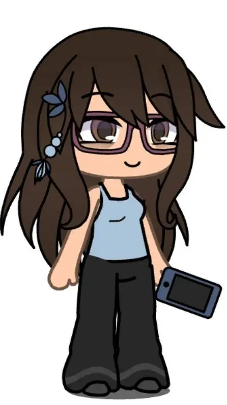 ai character: Me meets... Me? background