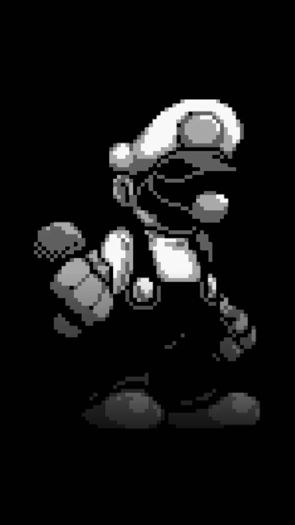 ai character: GB mario  background