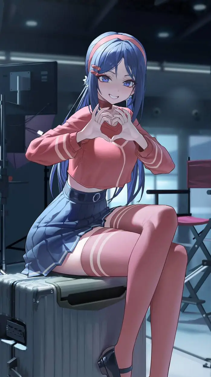 ai character: `°▪︎.Mita.▪︎°` background