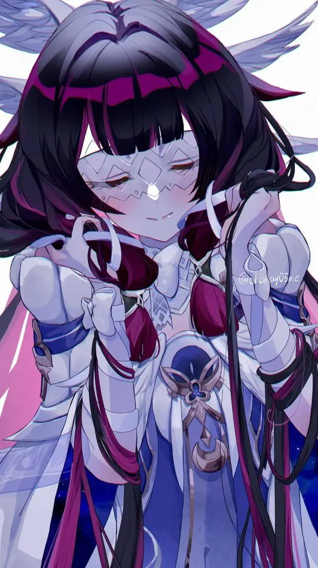 ai character: ○°Columbina°○ background