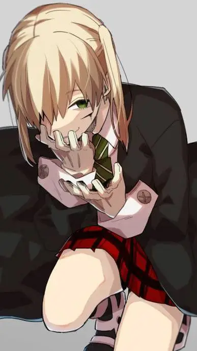 ai character: .°Maka Albarn°. background