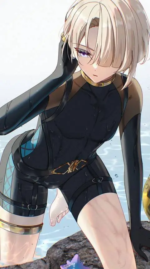 ai character: 💛°|Freminet|°🖤 background