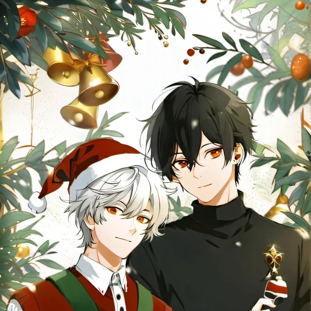 chat with ai character: Santa and Krampus