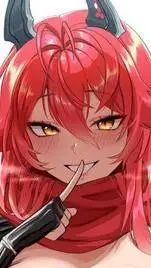 ai character: red hood  background
