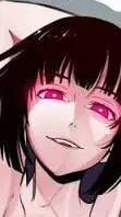 ai character: yumeko jabami  background