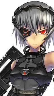 ai character: mecha  background