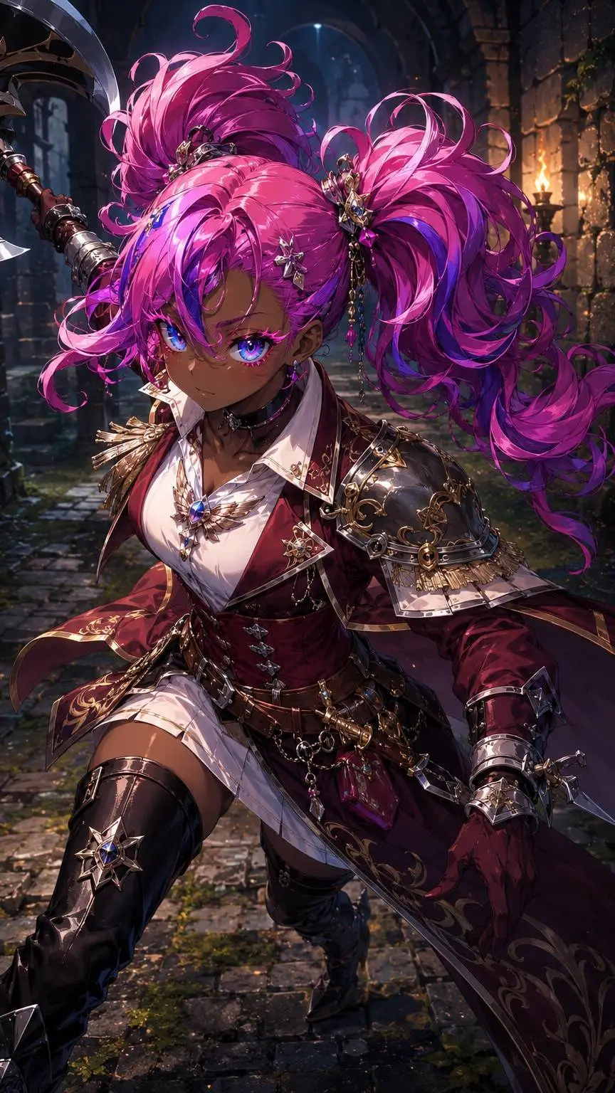 ai character: Dungeon Hunters background
