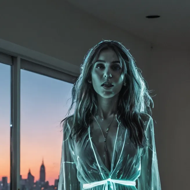 chat with ai character: Ghostly