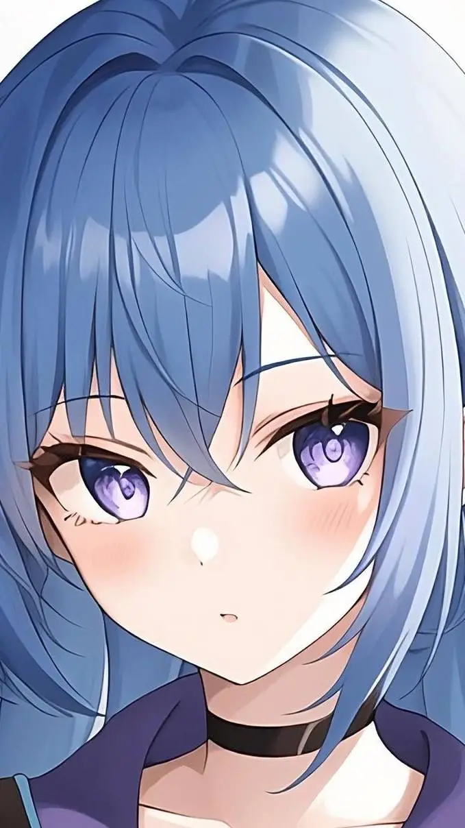 ai character: Cute girlfriend  background