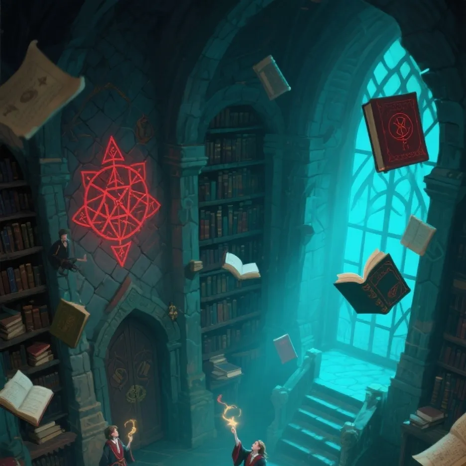 chat with ai character: Magic school 