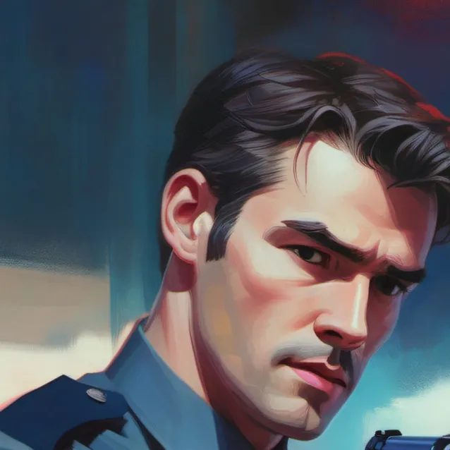 chat with ai character: police