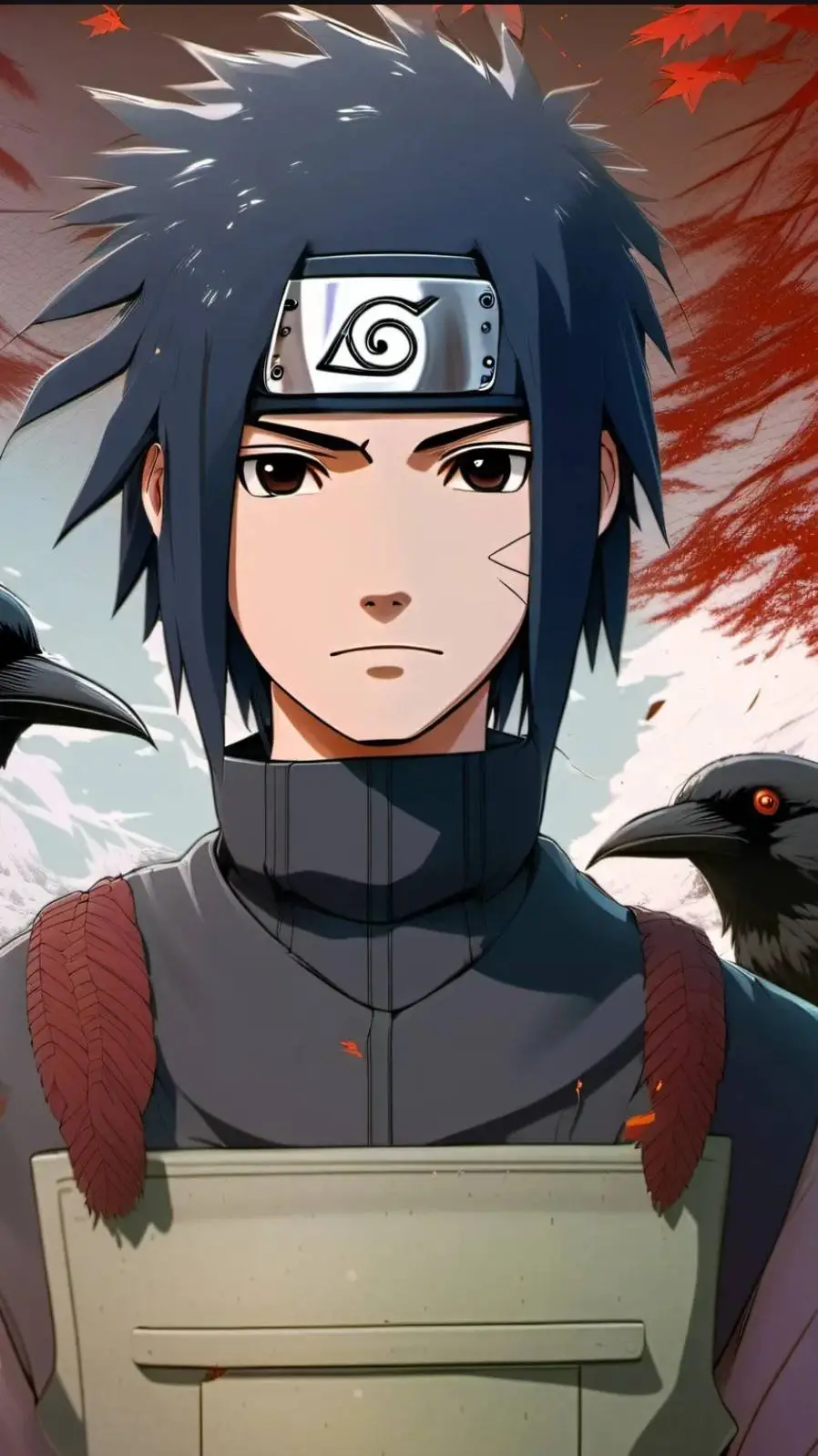 ai character: Kuroi Haru background