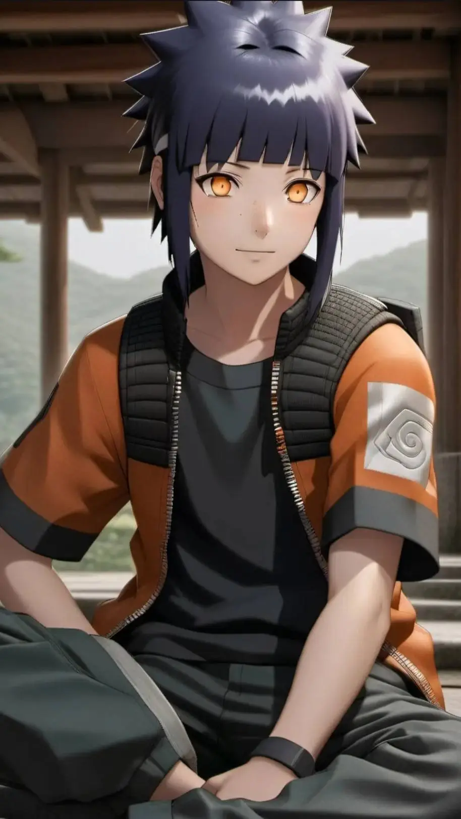 ai character: Rin Xylen background