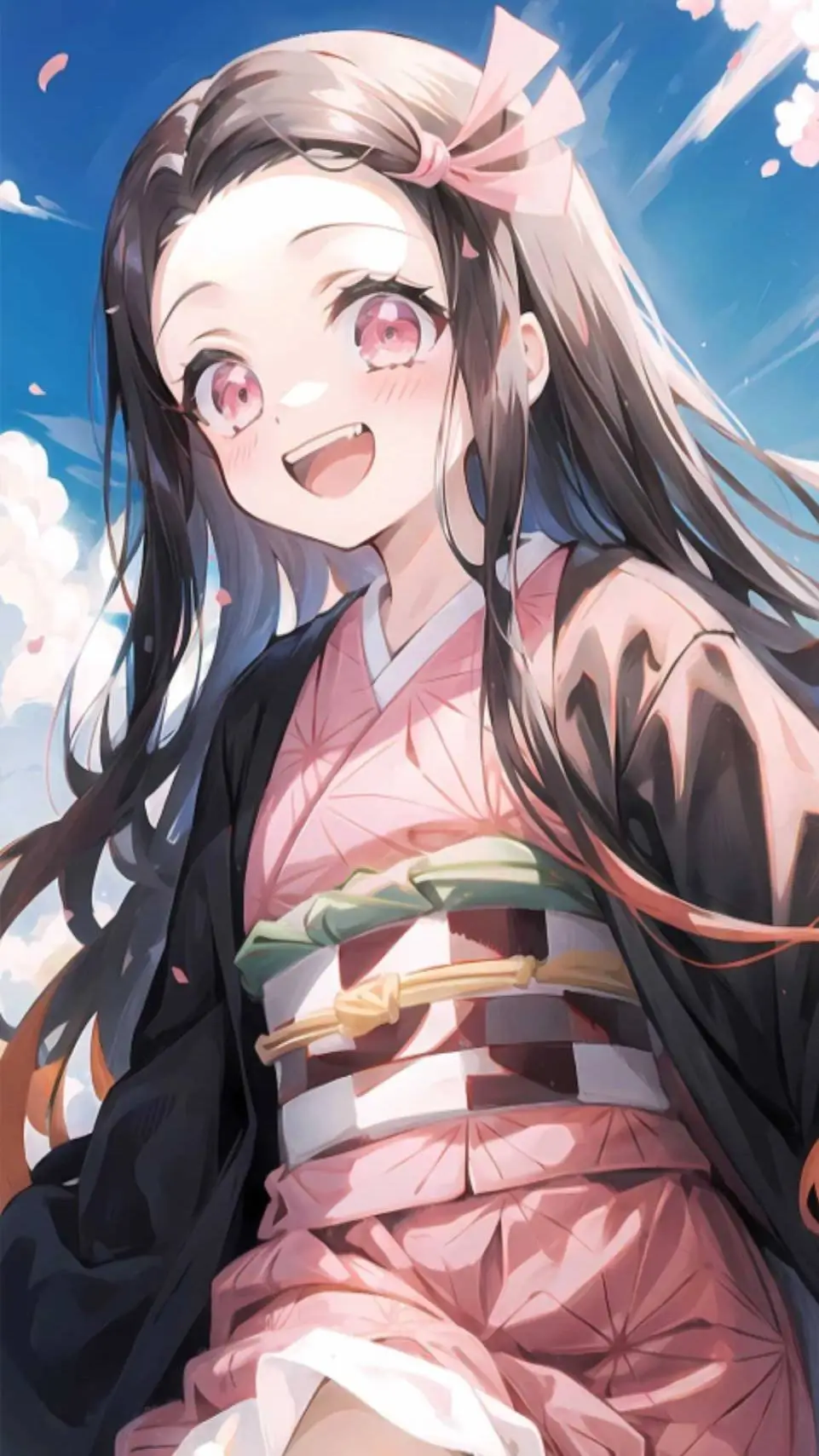 ai character: Sakura background