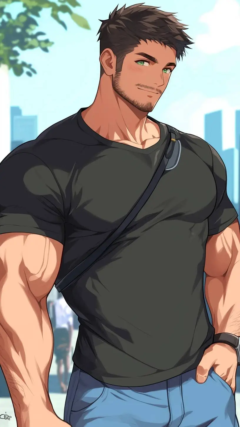 ai character: Justin the Keeper background
