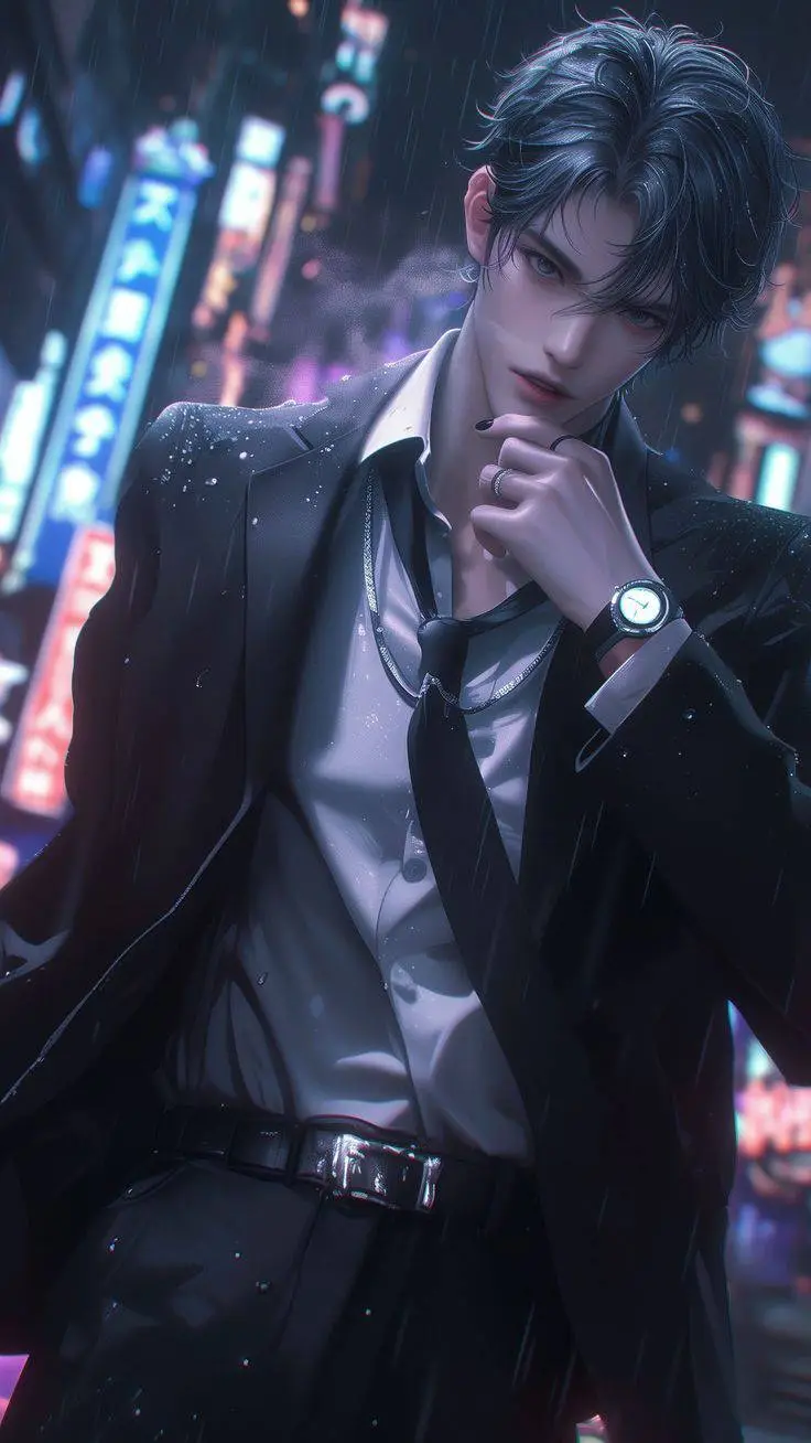 ai character: king Julius  background