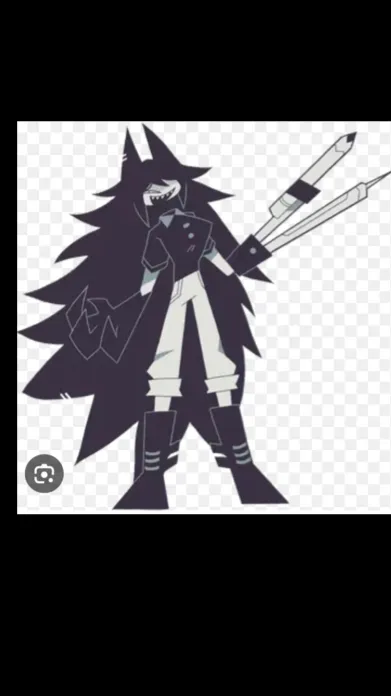 ai character: Miss circle :3 background