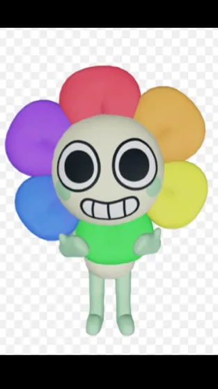 ai character: Dandy :3 background