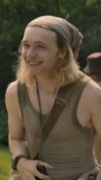 ai character: IT x the long walk background