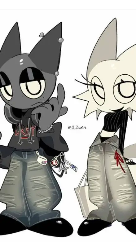 ai character: wenda & gray! background