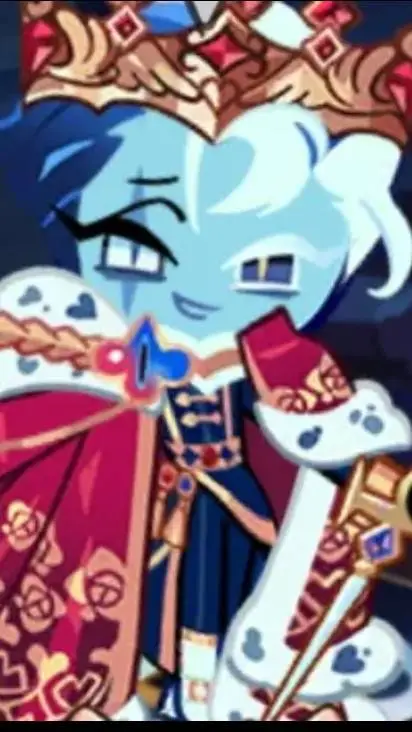 ai character: shadow milk cookie background