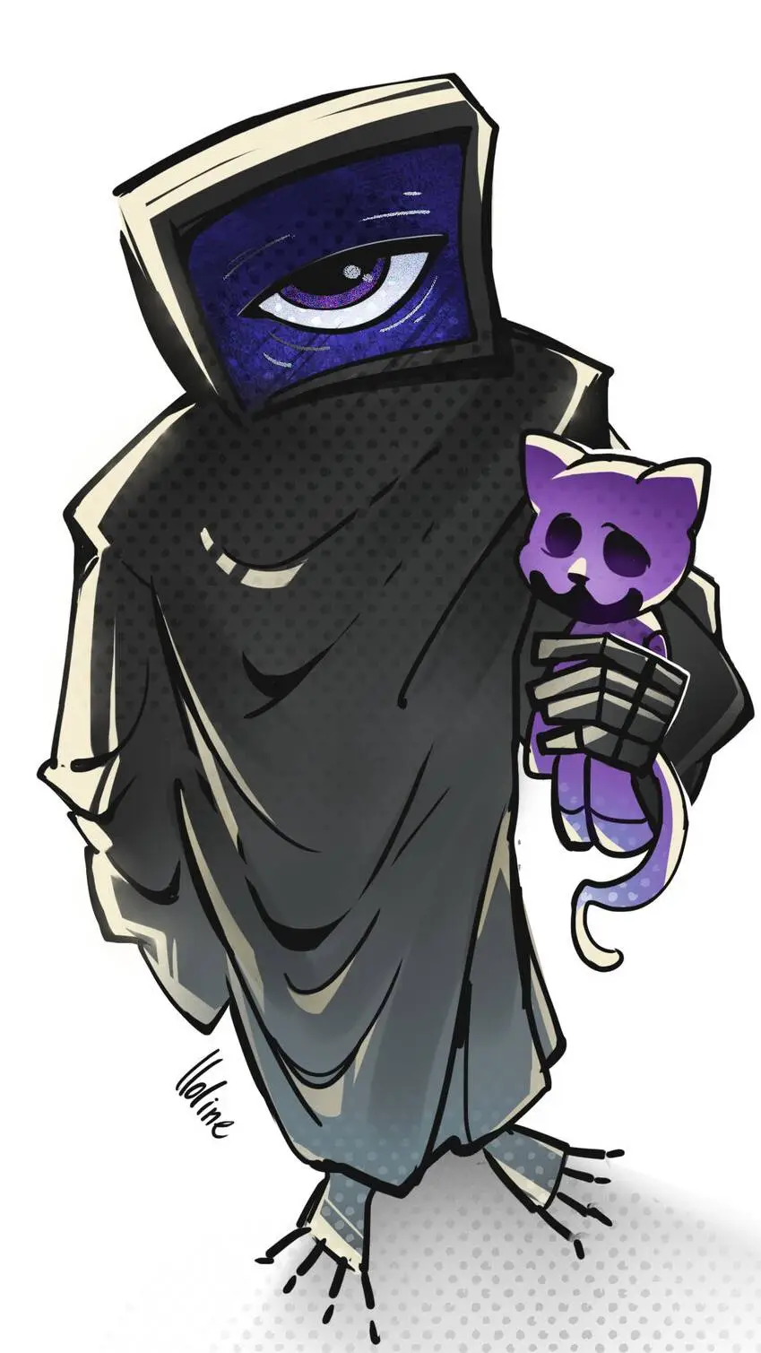 ai character: catnap as a kid background