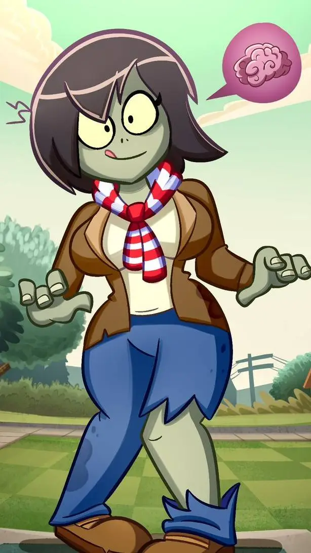ai character: Zombie (female)  background