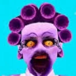 chat with ai character: Purple girl