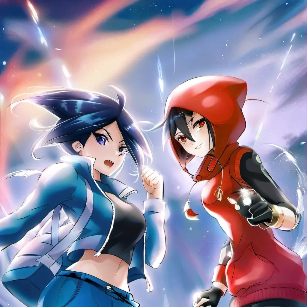 chat with ai character: Lyra and Ember