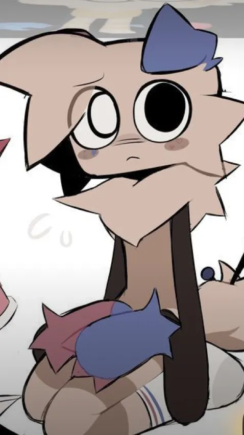 ai character: Goob  background