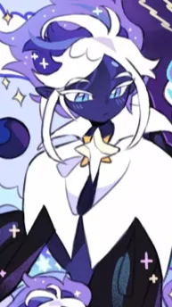 ai character: Stardust cookie  background