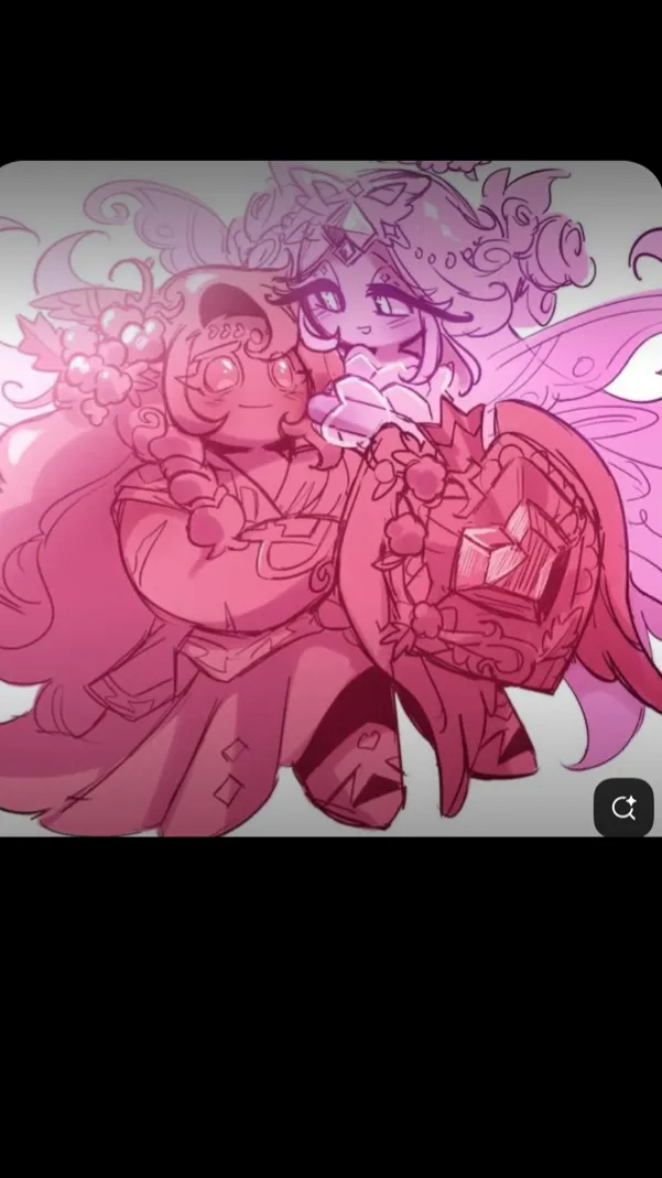 ai character: Hollyberry&Eternal background