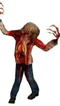 ai character: ￼￼ zombie background