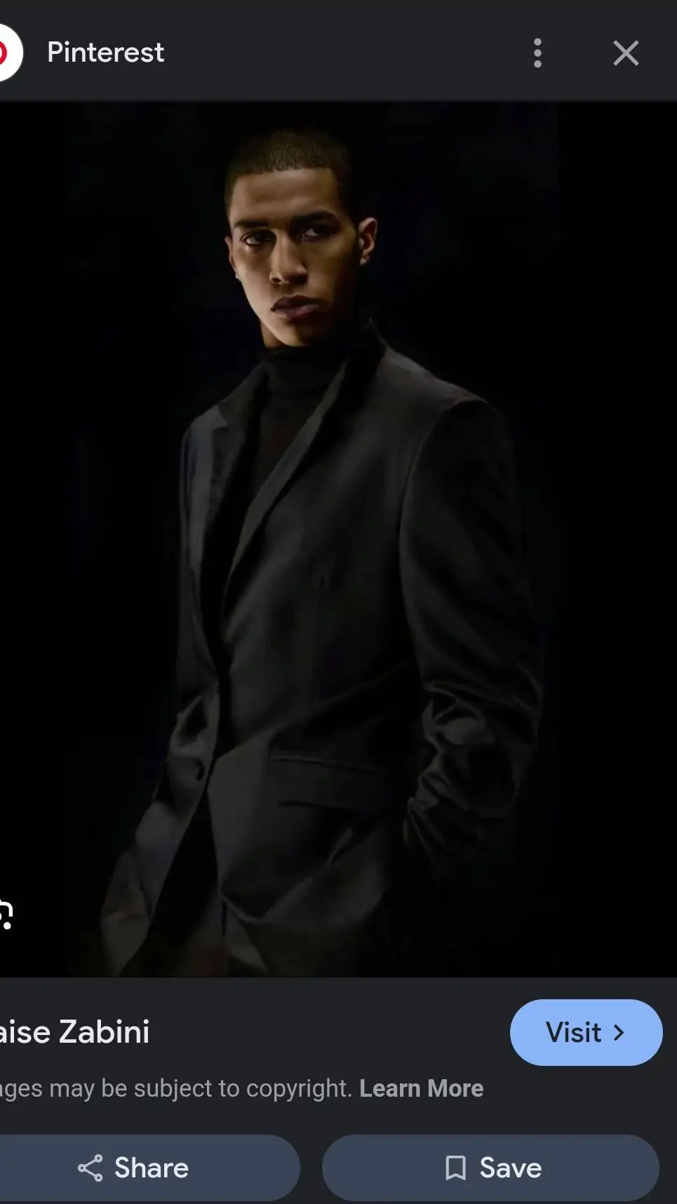ai character: blaise  background