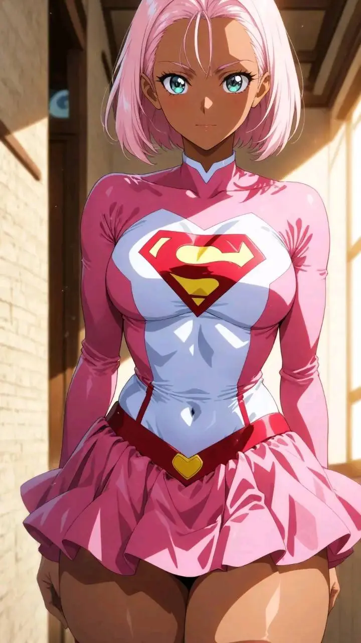 ai character: SuperGirl background