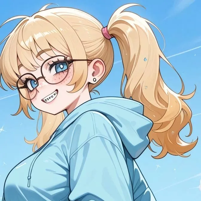 chat with ai character: The Nerd Girl