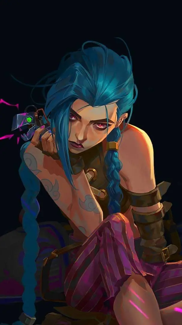 ai character: Jinx  background