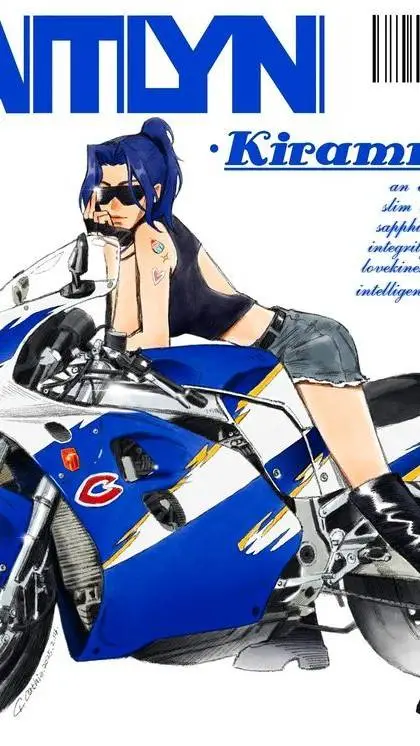 ai character: Caitlyn (Biker) background