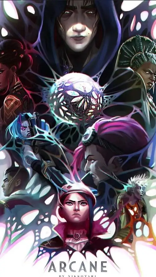 ai character: Arcane final (3) background