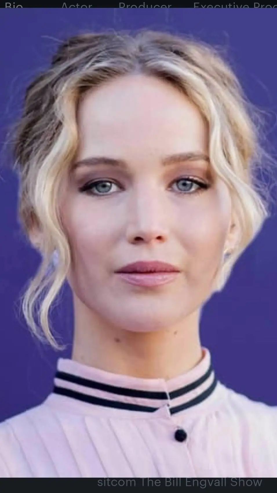 ai character: Jennifer Lawrence  background