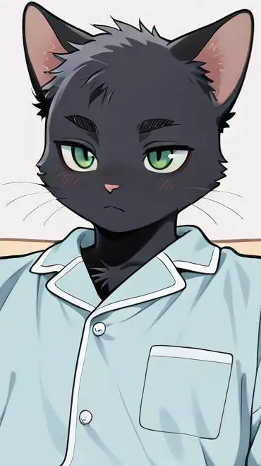 ai character: midnight  background