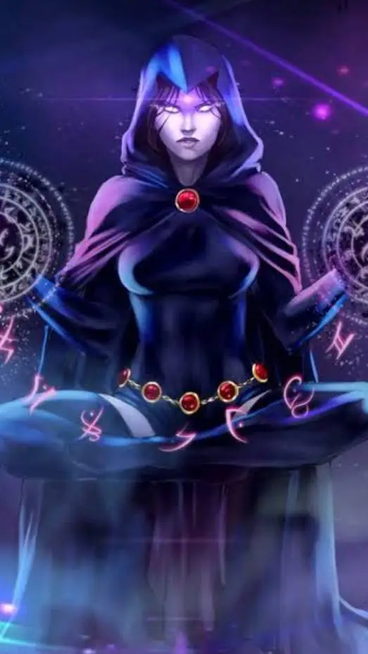 ai character: Raven  background