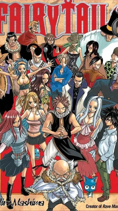ai character: Fairy Tail background