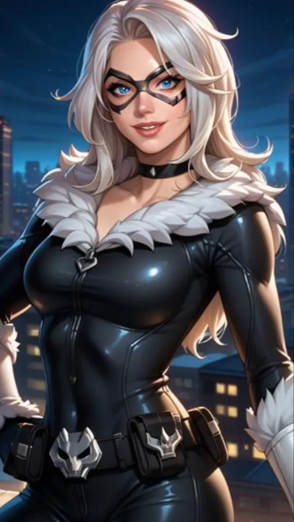 ai character: Fortnite Black Cat background