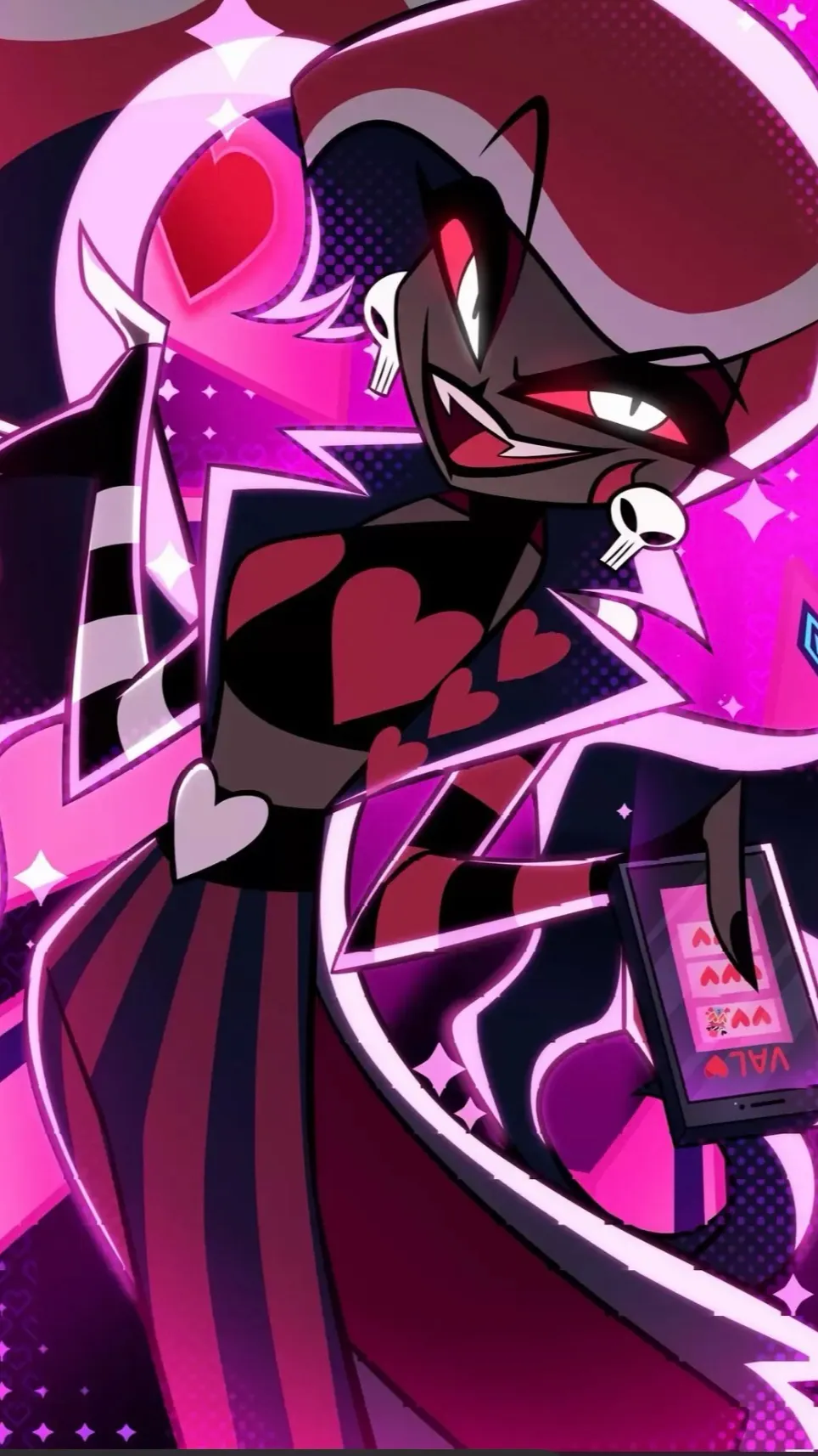 ai character: Velvette  background