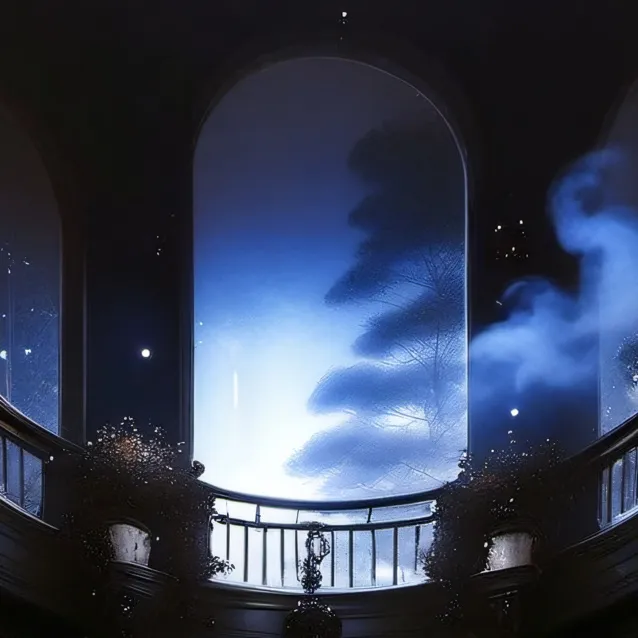 chat with ai character: Mysterious house