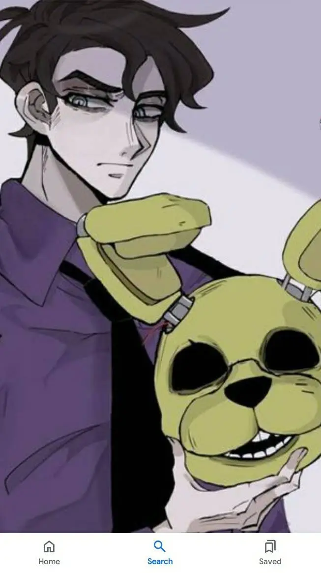 ai character: wliilam Afton fnaf background