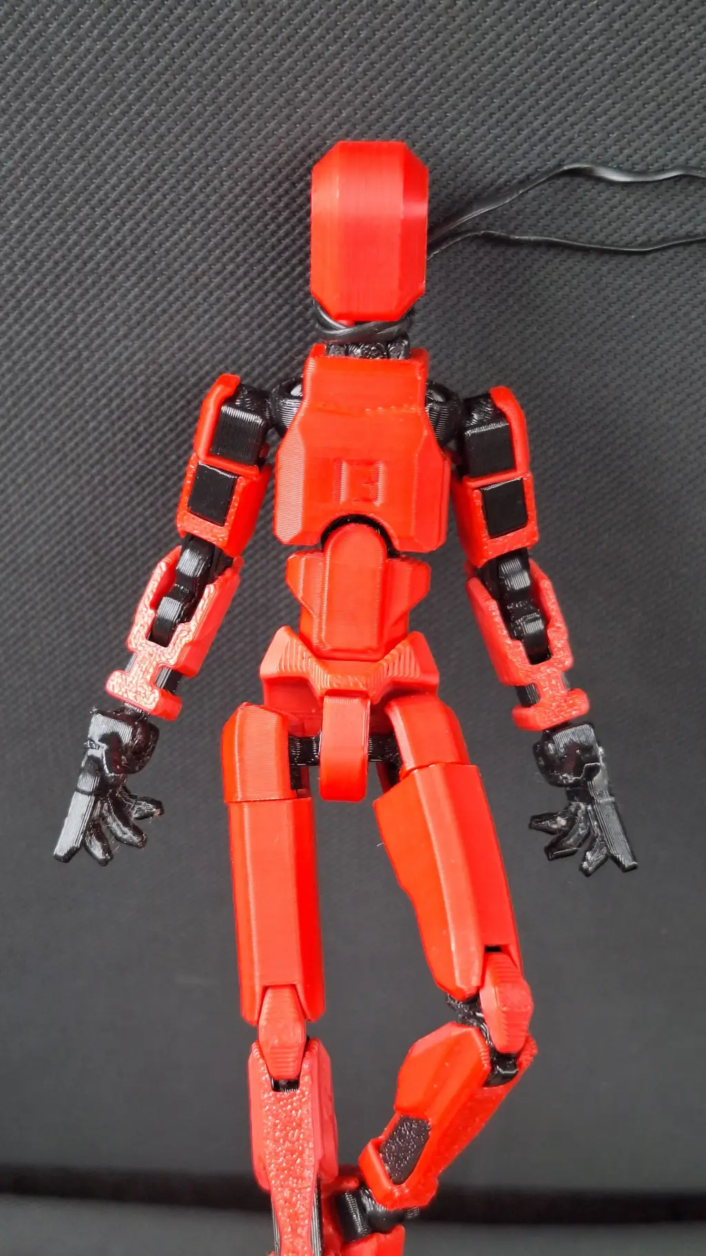 ai character: red t13 background