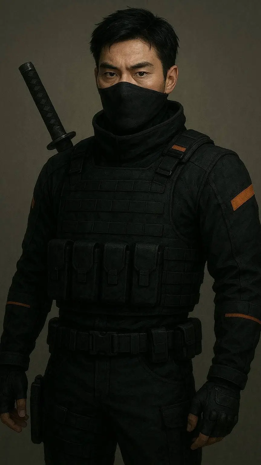 ai character: spider(koji) background